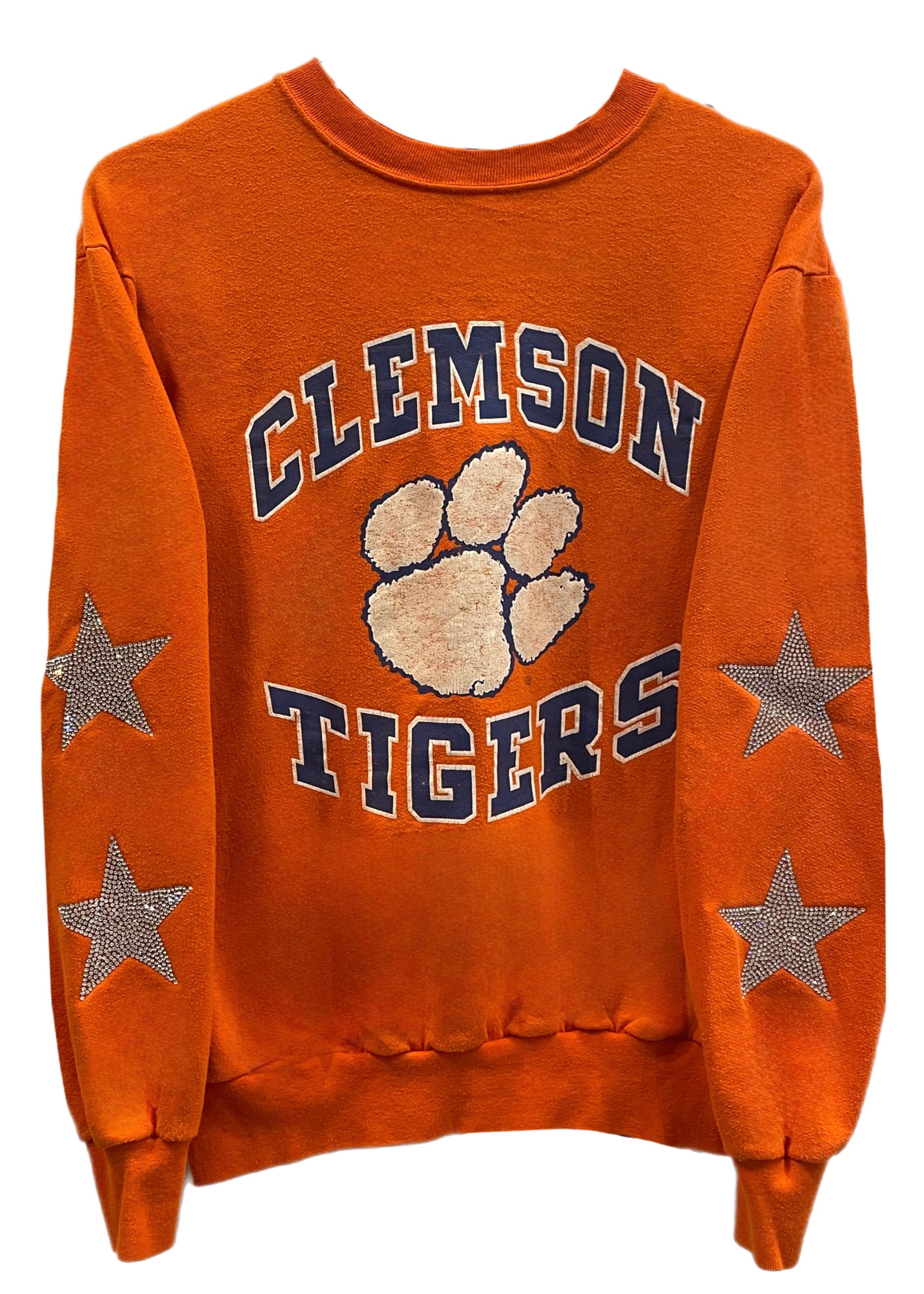 Orange clemson sweatshirt hot sale