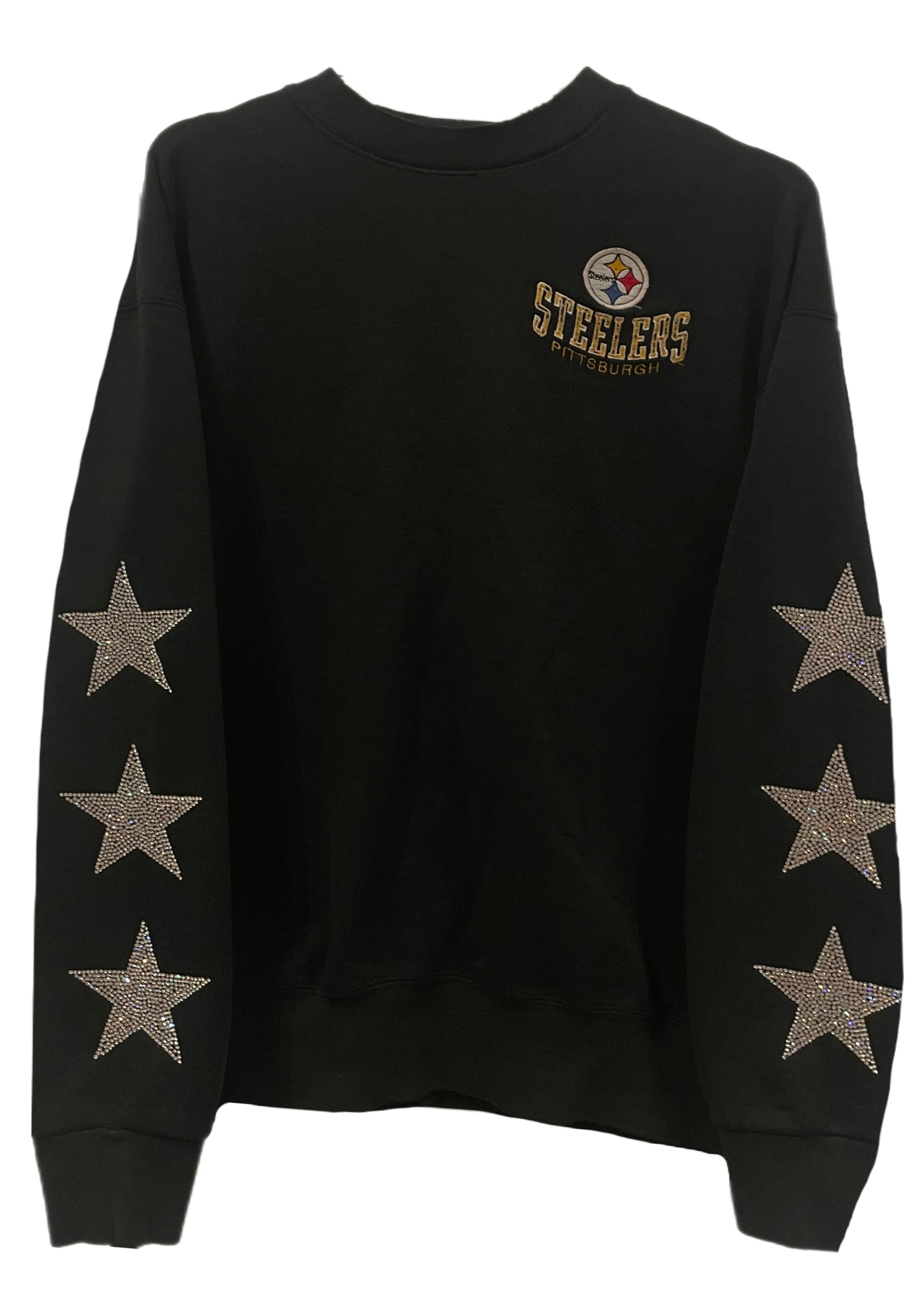 ShopCrystalRags New Orleans Saints, NFL One of A Kind Vintage Shirt with Overall Crystals Design