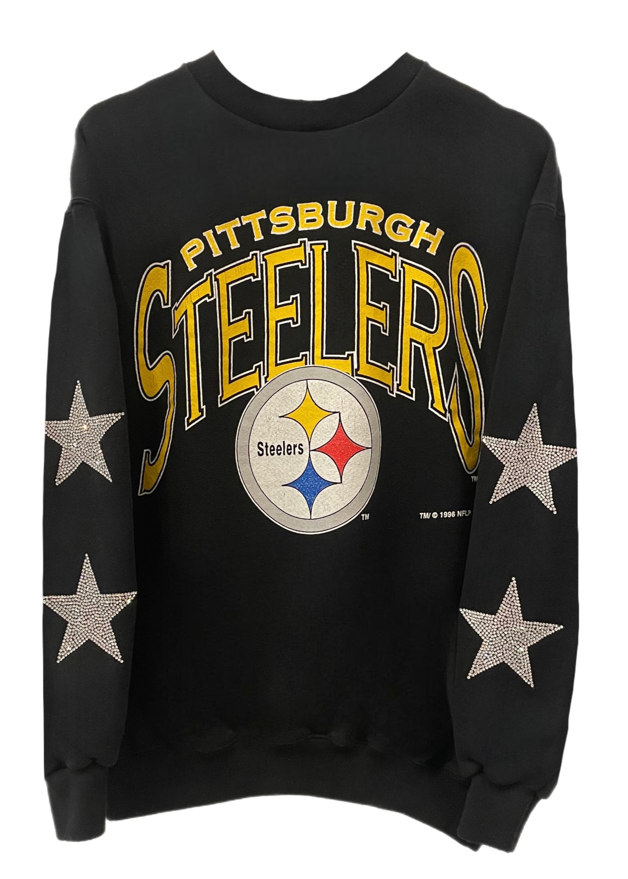 Steelers Vintage Dye Hoodie - Gold