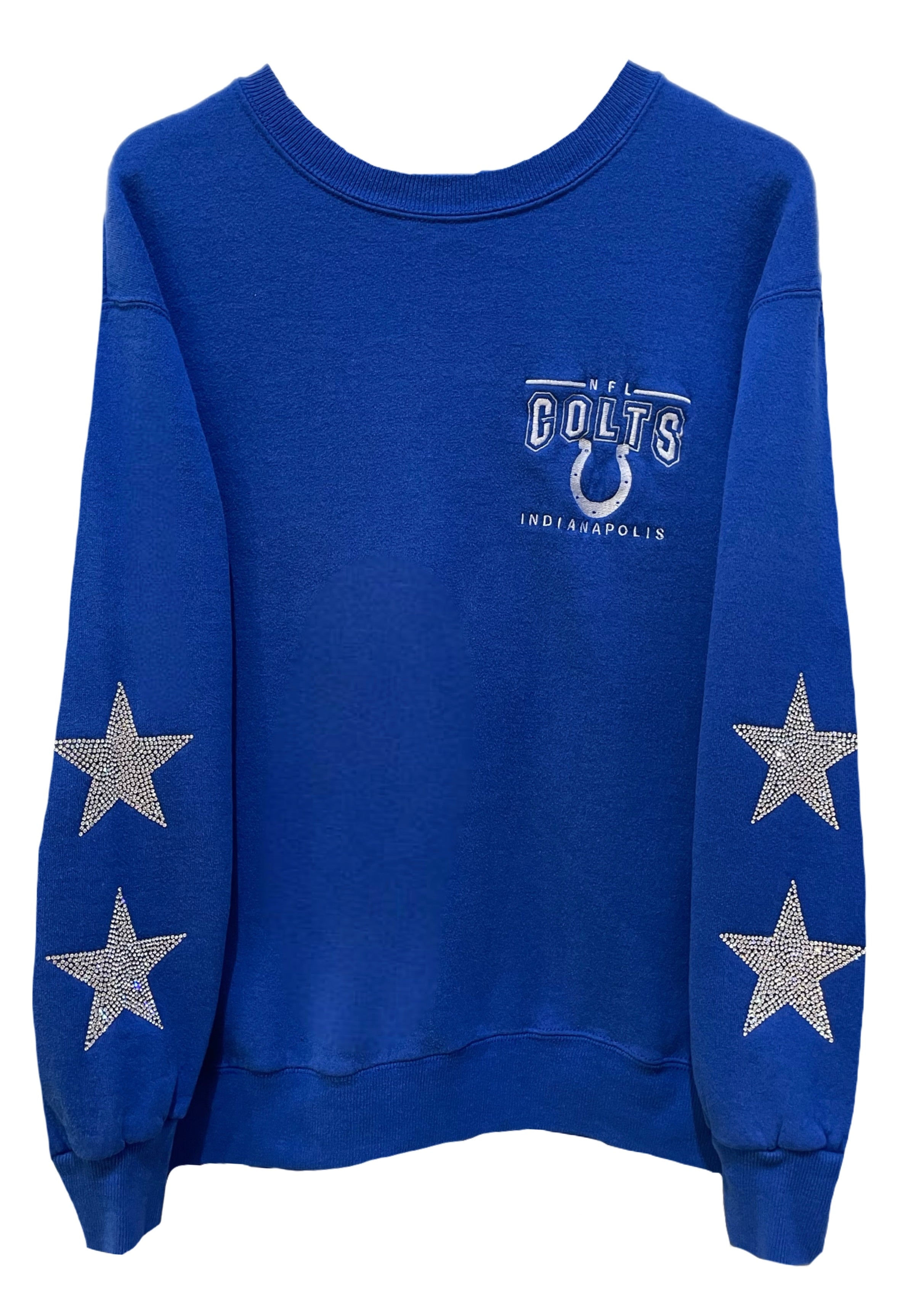 Reworked, Vintage Indianapolis Colts NFL sweatshirt