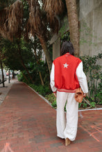 Load image into Gallery viewer, Detroit Red Wings, Hockey One of a KIND Vintage Jacket with Crystal Star Design
