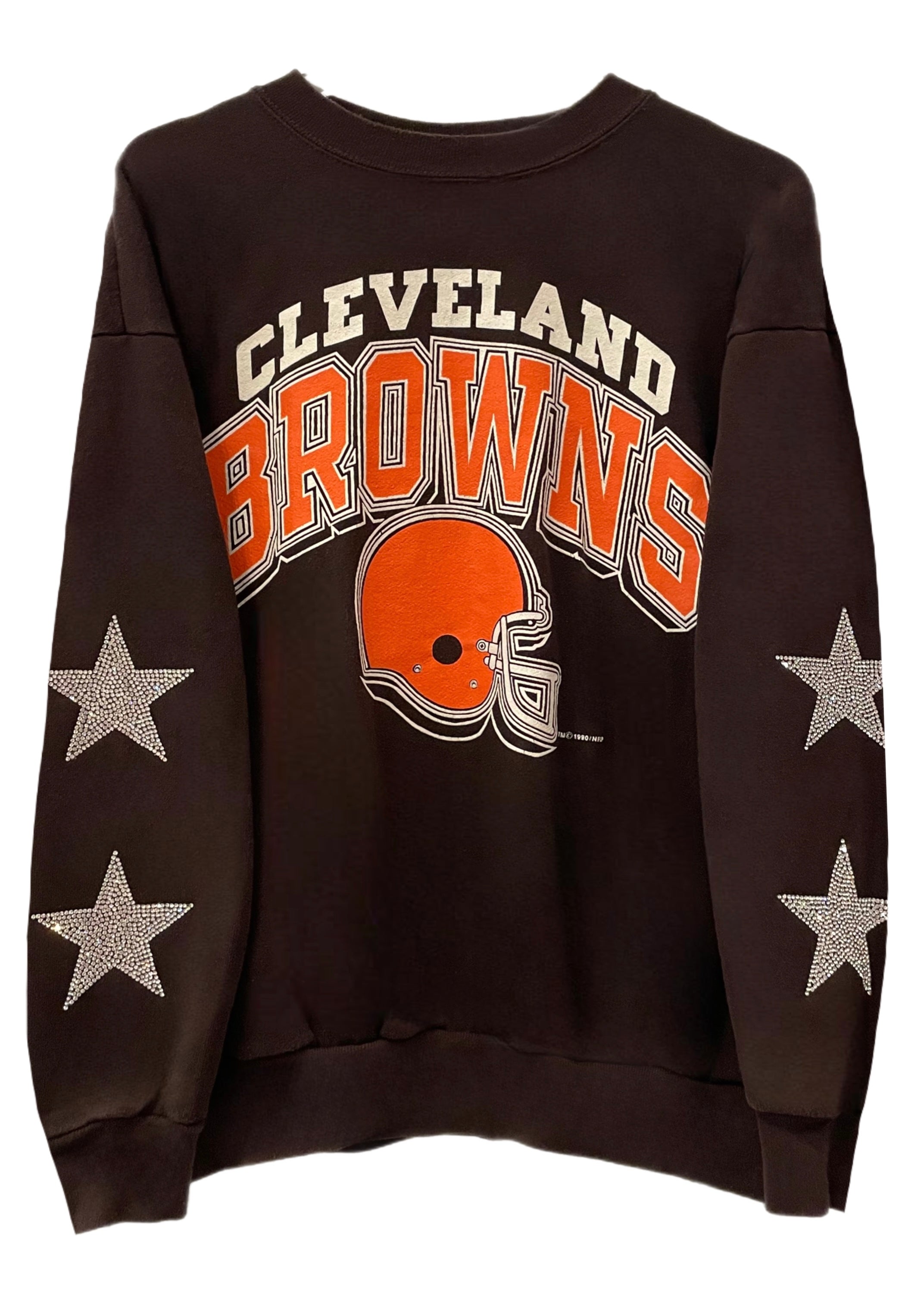 cleveland browns retro sweatshirt