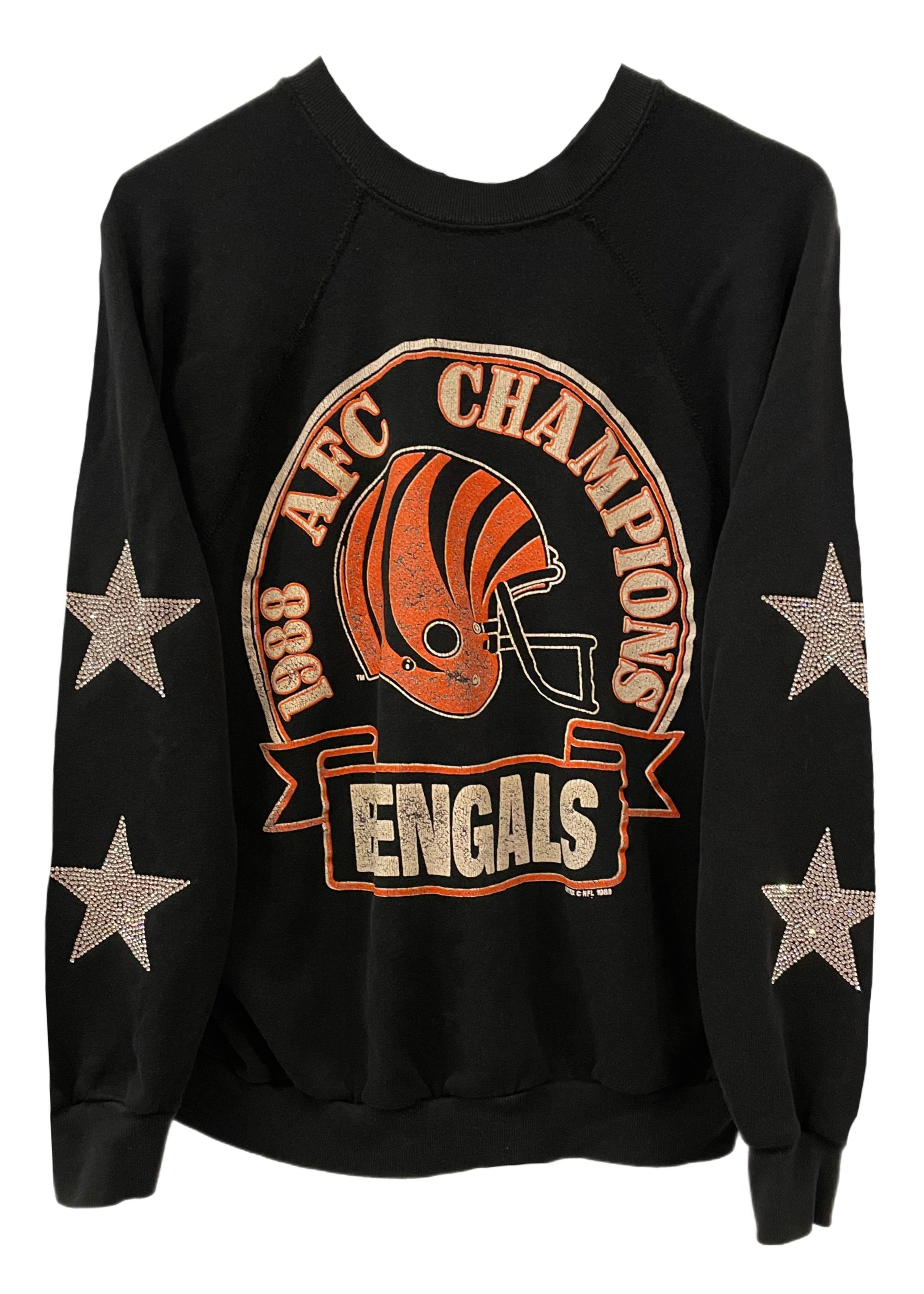 CIncinnati Bengals Sweatshirt Vintage Cincinnati Football 1968 Victory  Faith - Anynee