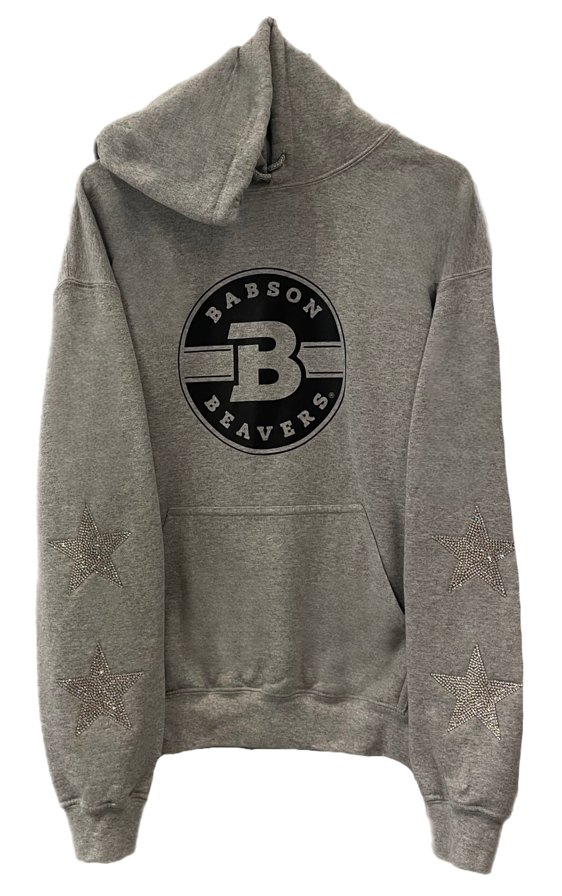 Babson College One of a KIND Hoodie with Crystal Star Design