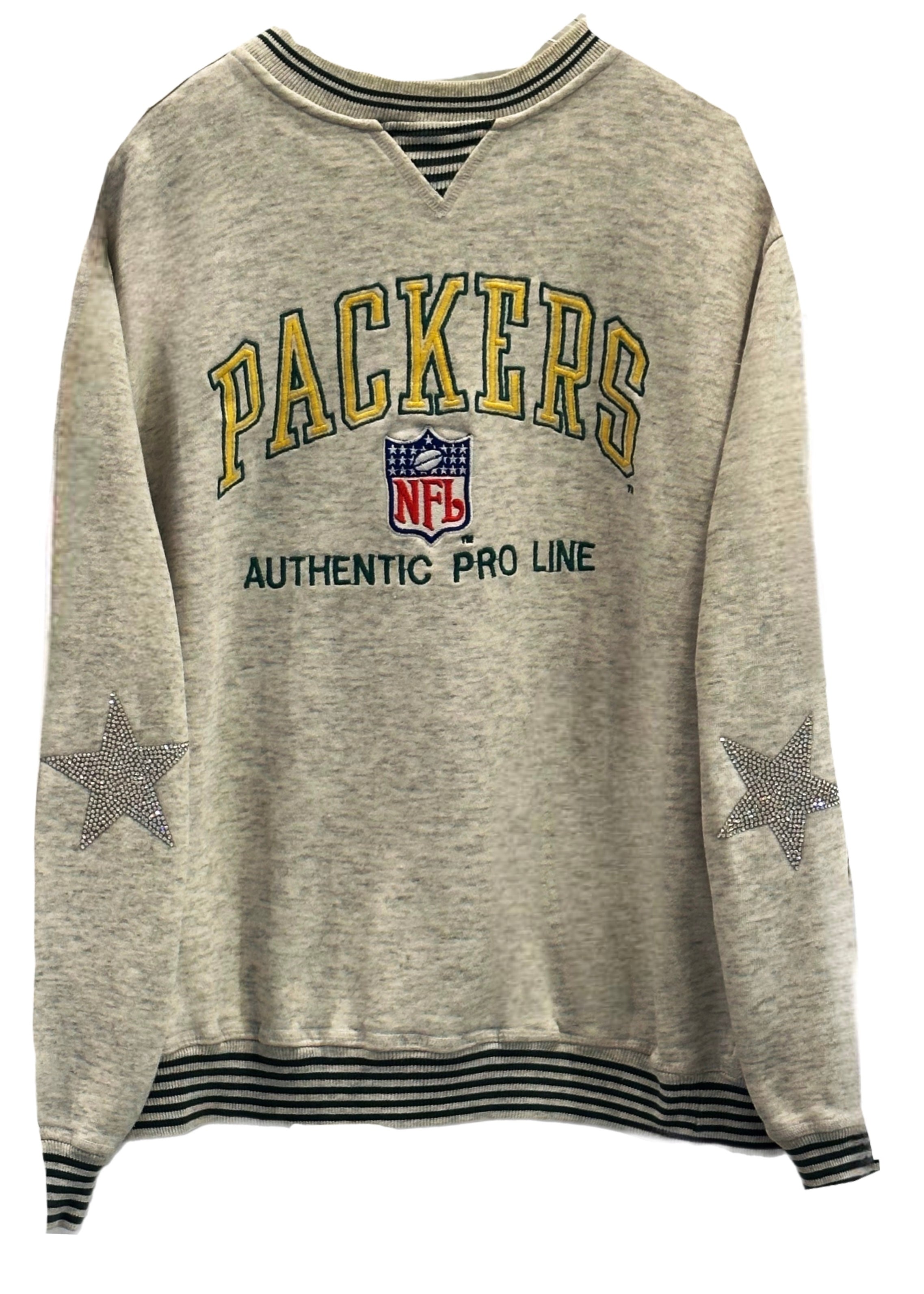 Pittsburgh Steelers, NFL One of a KIND Vintage Sweatshirt with Crystal –  ShopCrystalRags