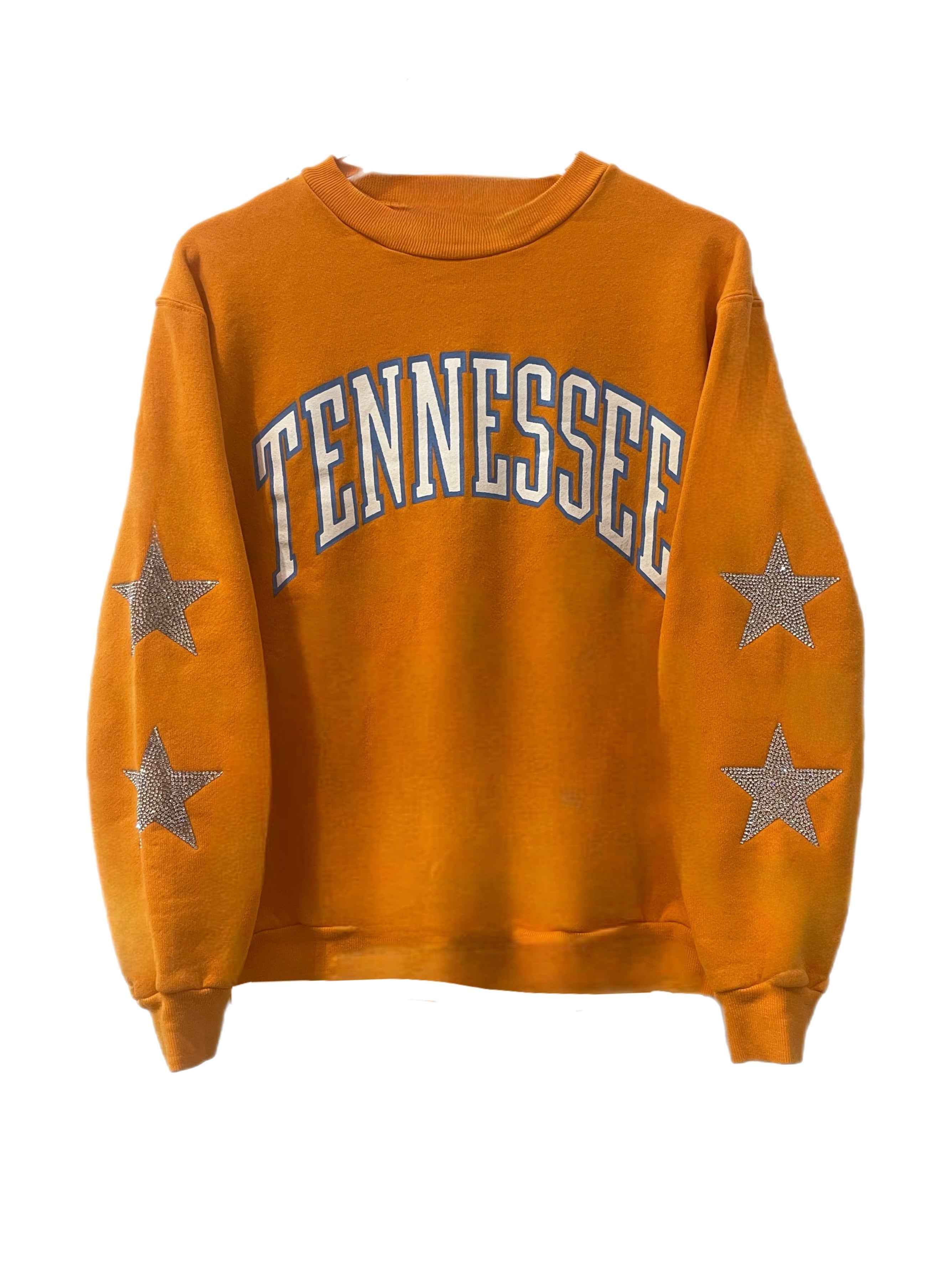 University of Virginia, UVA One of A Kind Vintage Sweatshirt with Crystal Star Design