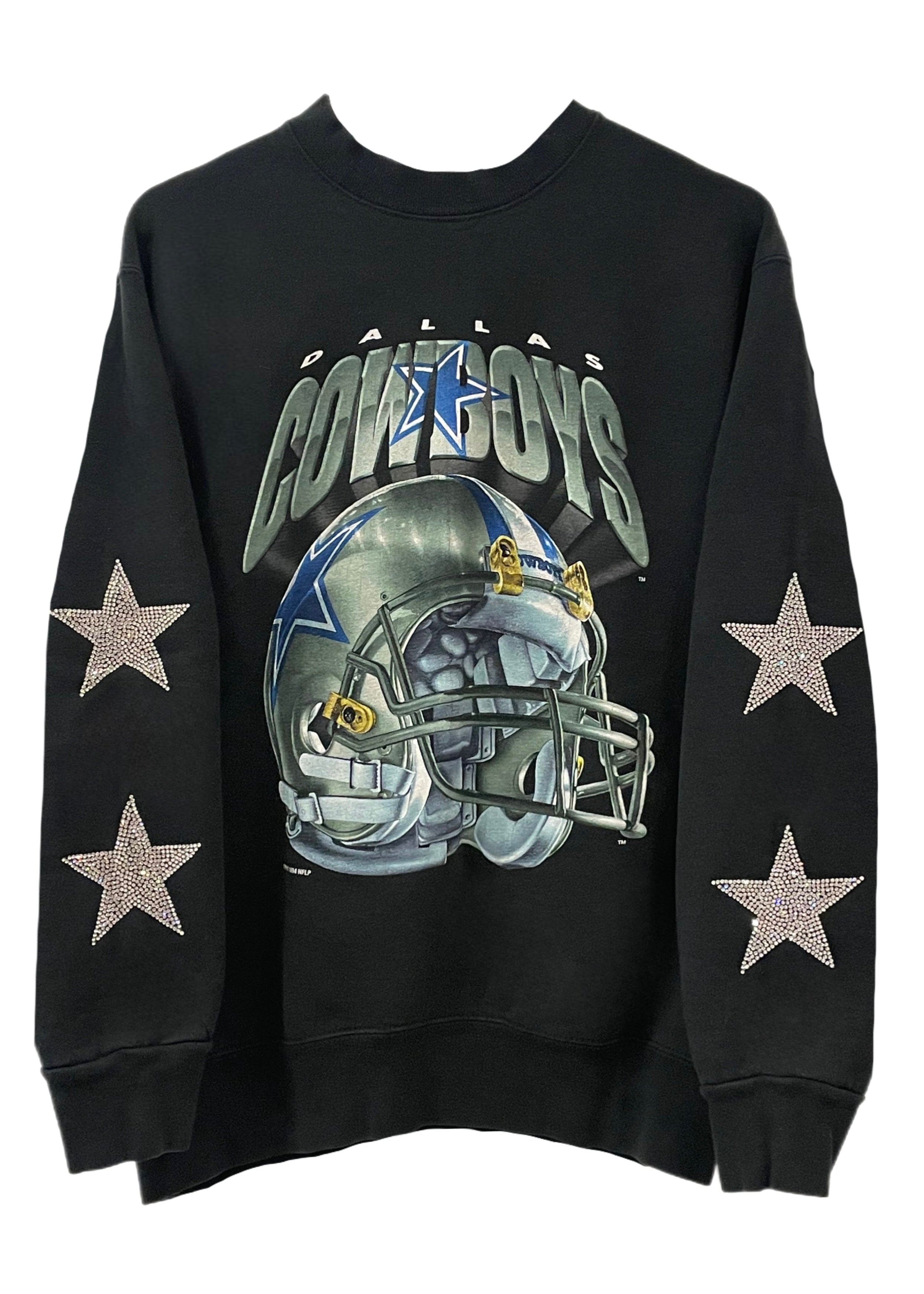 Dallas Cowboys, NFL One of a KIND Vintage Sweatshirt with Crystal Star –  ShopCrystalRags