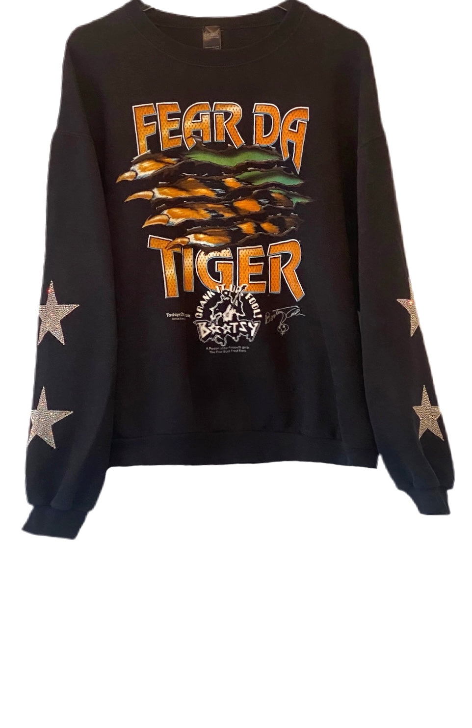 Vintage Cincinnati Bengals Fear Da Tiger Sweat Shirt 