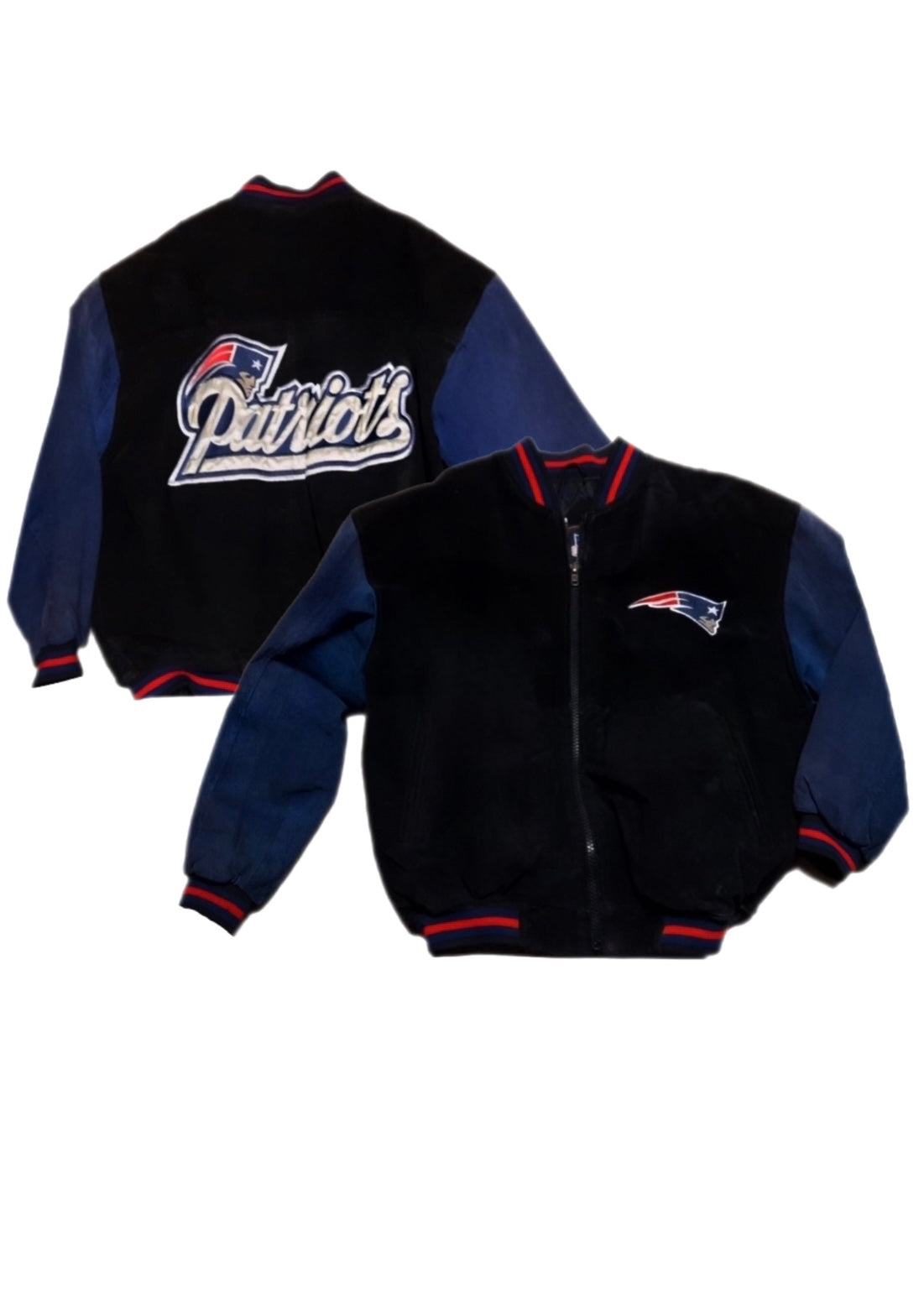 England Patriots, NFL One of a KIND Vintage Bomber Jacket with