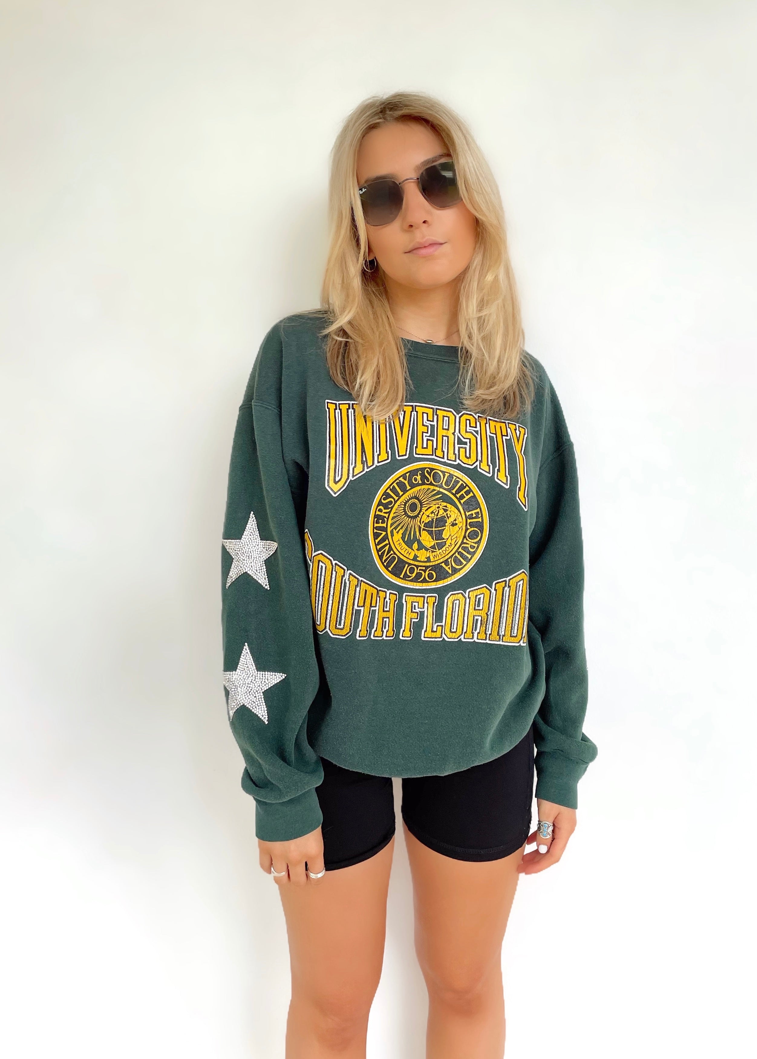 University of Kentucky, One of a KIND Vintage UK Hoodie with Crystal S –  ShopCrystalRags