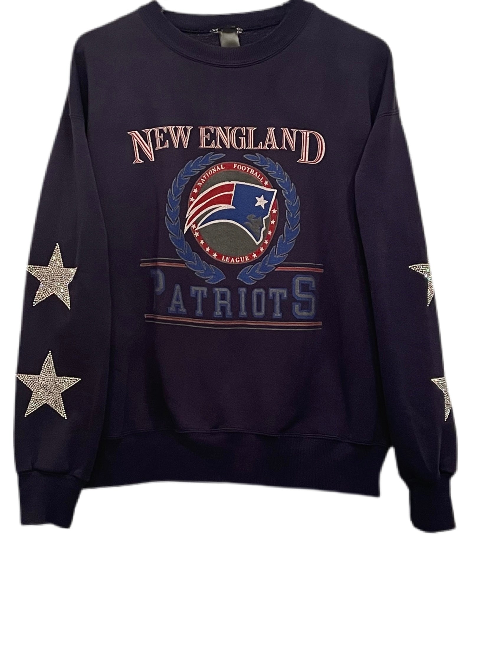 New England Patriots, NFL One of a KIND Vintage Sweatshirt with