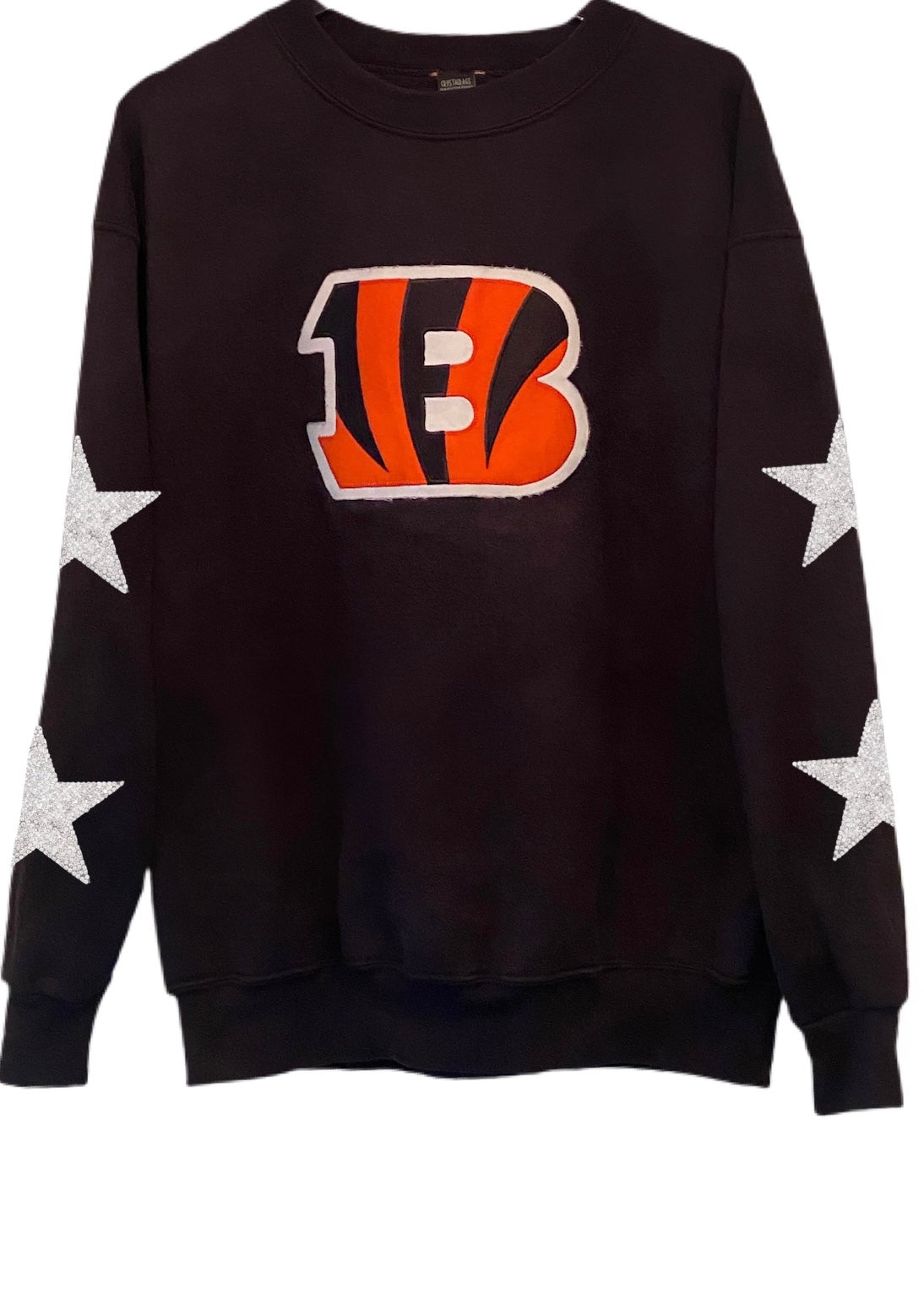 NY Jets, NFL One of a KIND Vintage Sweatshirt with Crystal Star Design –  ShopCrystalRags