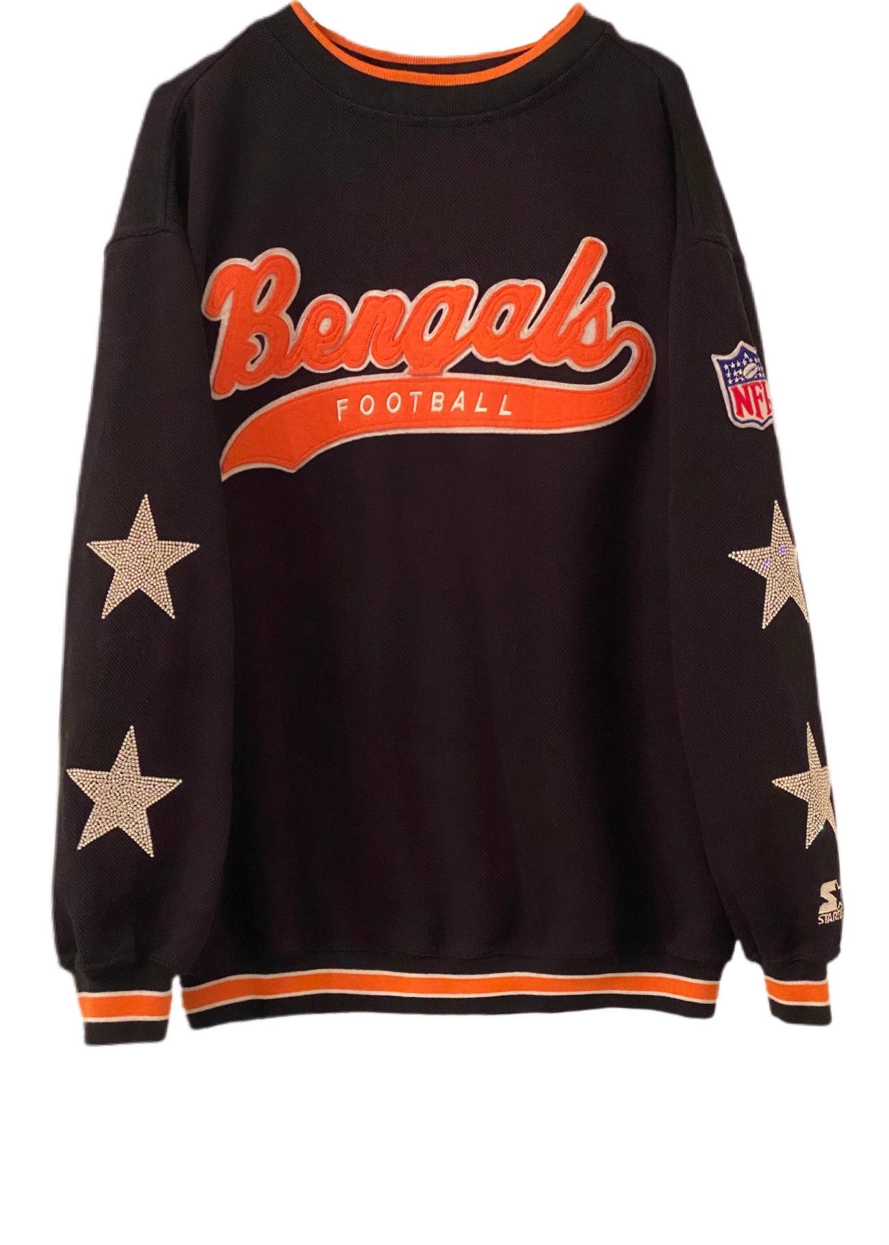 Cincinnati Bengals, NFL Rare Find One of a KIND Vintage Sweatshirt w –  ShopCrystalRags