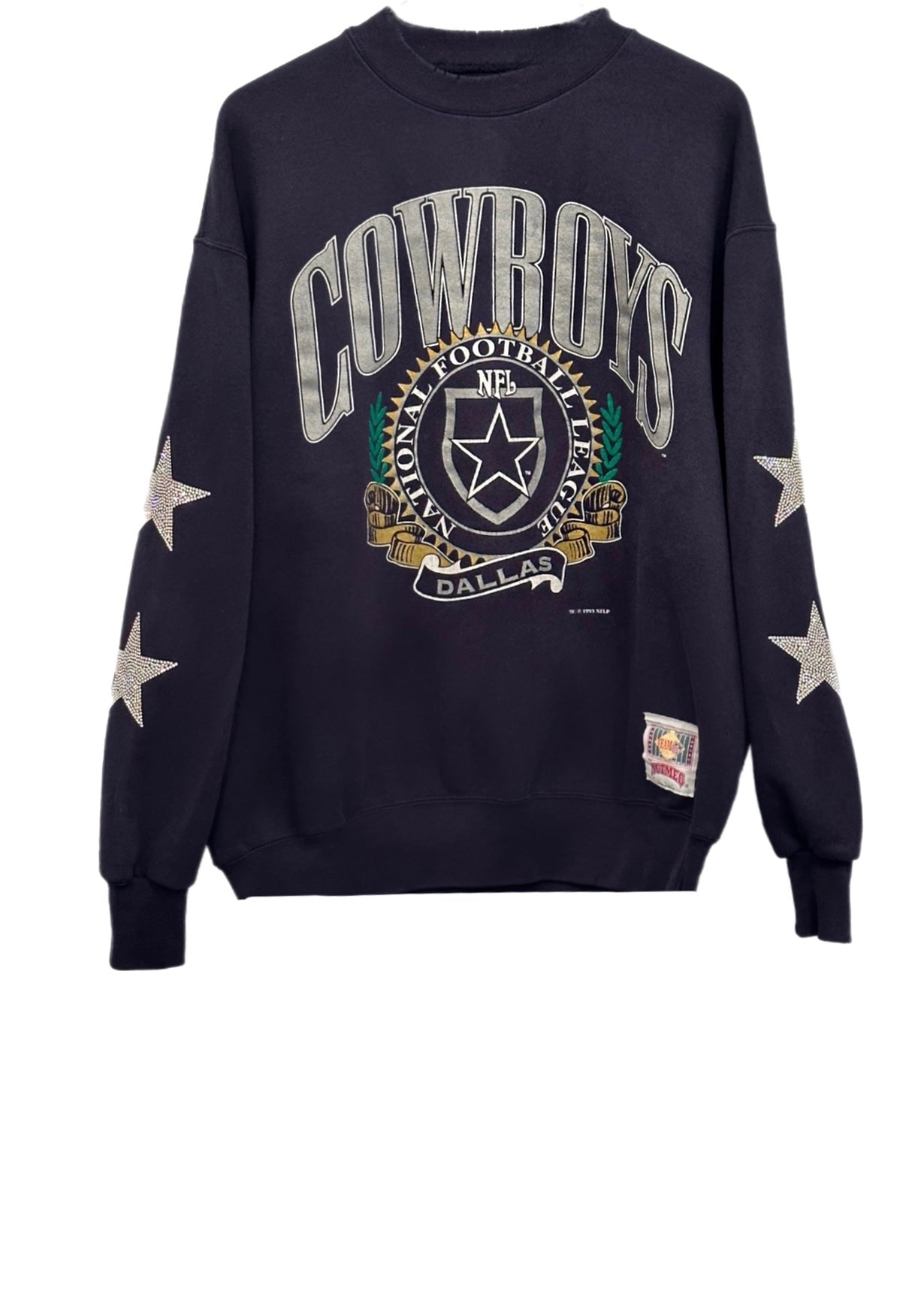 Dallas Cowboys, NFL One of a KIND Vintage Sweatshirt with Crystal Star –  ShopCrystalRags