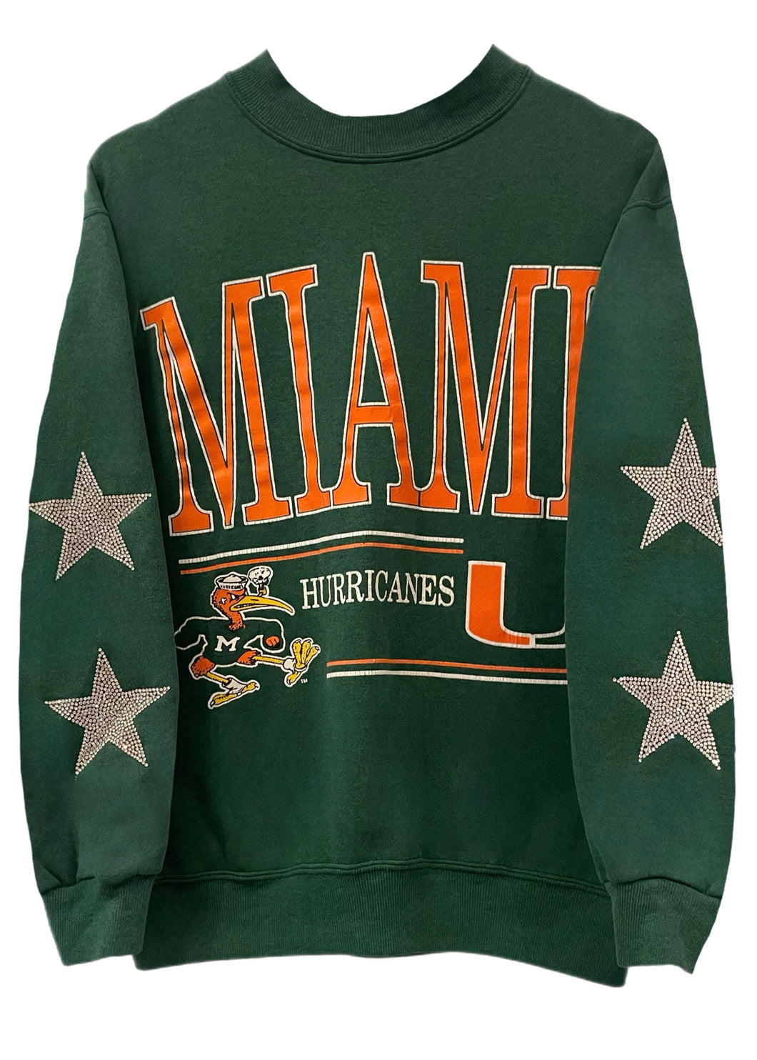 Vintage University Of Miami Hurricanes Sweatshirt