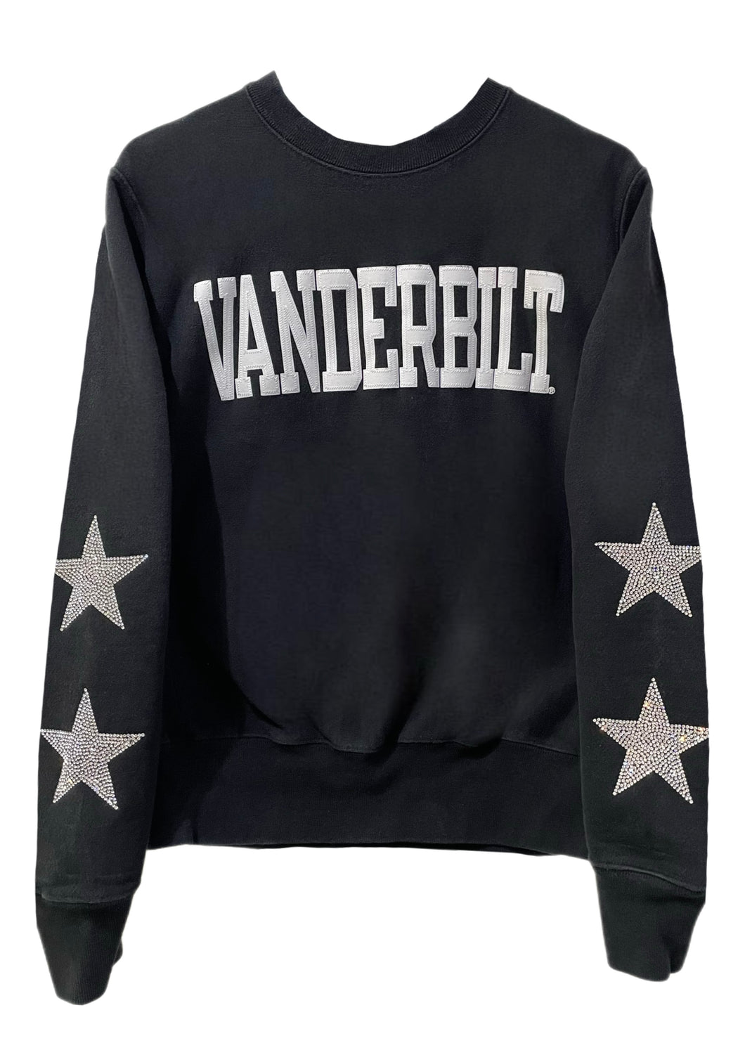 Vanderbilt University, One of a KIND Vintage Sweatshirt with Crystal Star design