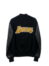 Load image into Gallery viewer, Los Angeles Lakers, Basketball One of a KIND Vintage Varsity Jacket with Crystal Star Design
