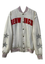 Load image into Gallery viewer, Detroit Red Wings, Hockey One of a KIND Vintage Jacket with Crystal Star Design
