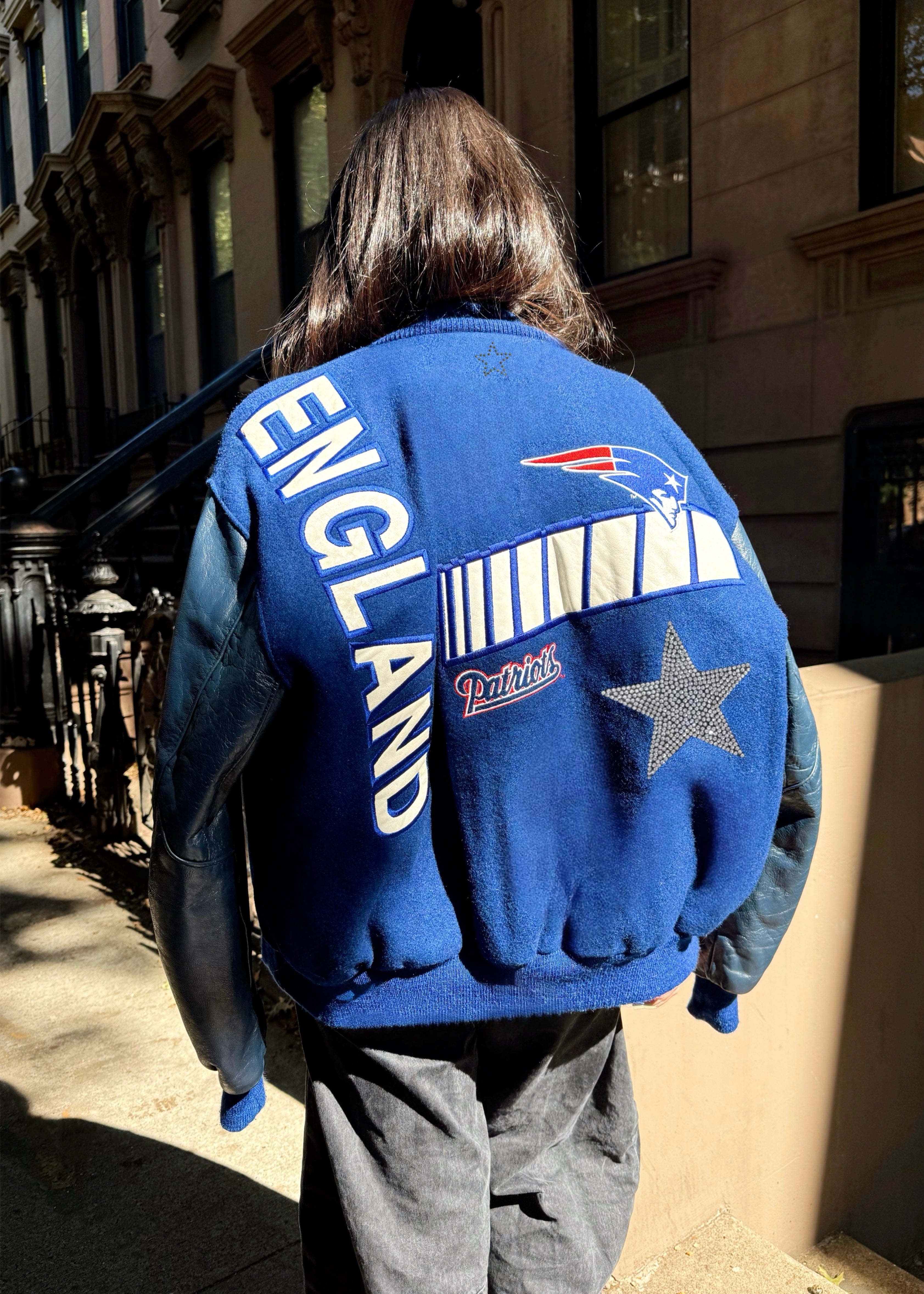 new england football jacket