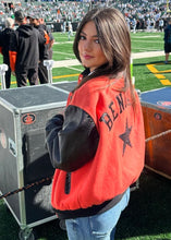 Load image into Gallery viewer, Cincinnati Bengals, Football One of a KIND ”Rare Find Collectors Piece” Vintage Jacket with Large Black Crystal Star
