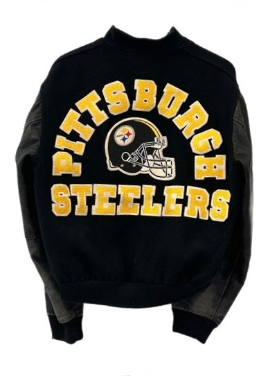 Pittsburgh Steelers, NFL One of a KIND “Rare Find” Vintage Jacket with Crystal Star Design