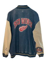 Load image into Gallery viewer, Detroit Red Wings, Hockey One of a KIND Vintage Jacket with Crystal Star Design
