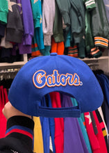 Load image into Gallery viewer, CrystalRags Custom Blue Baseball Cap With Crystal Star Design &amp; Vintage Gators Patch
