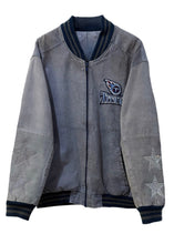 Load image into Gallery viewer, Tennessee Titans, Football One of a KIND Vintage Jacket with Crystal Star Design
