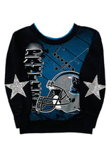 Load image into Gallery viewer, Carolina Panthers, Football One of a KIND Vintage “Rare Find” Kids Sweatshirt with Crystal Star Design
