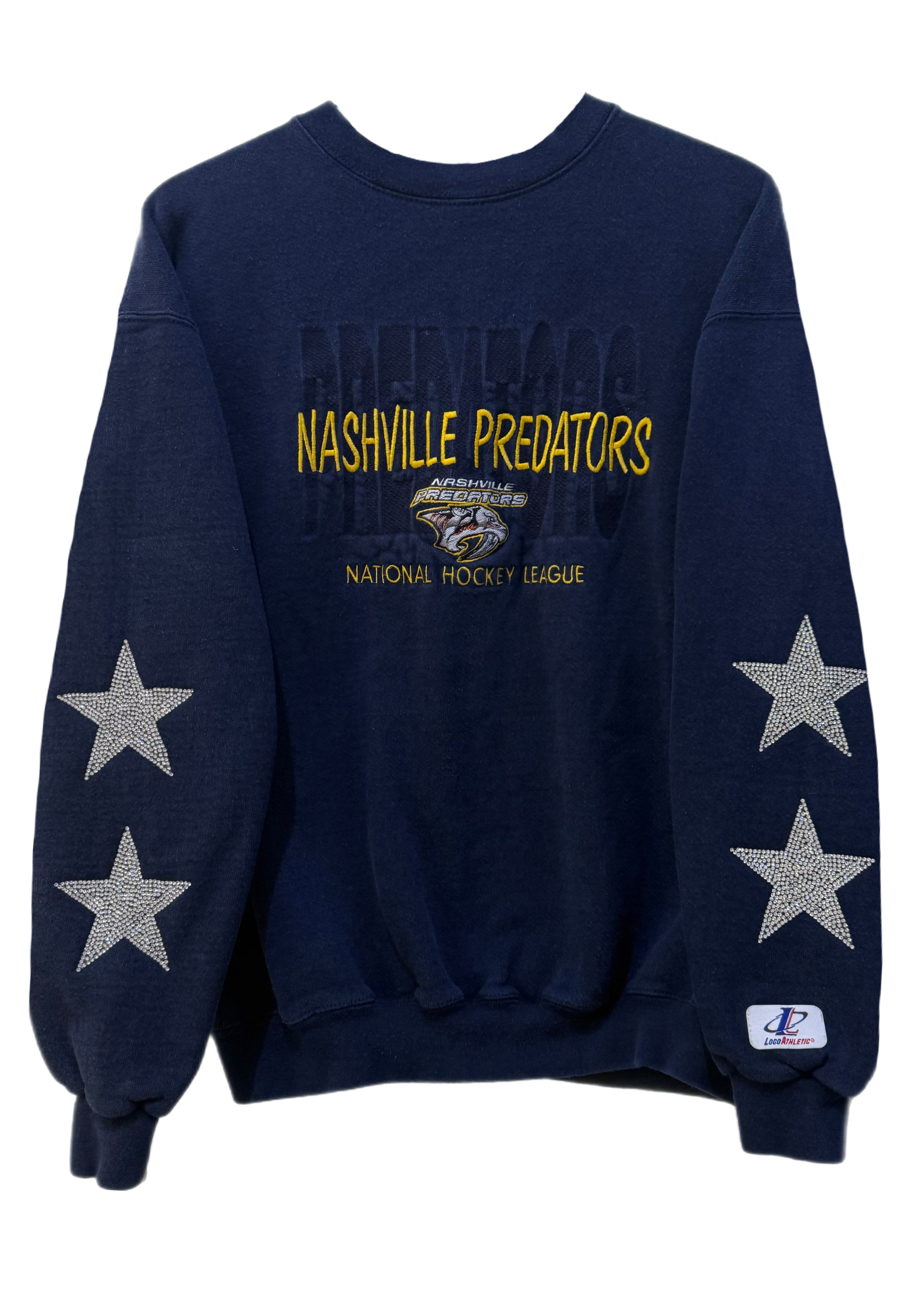nashville predators crewneck sweatshirt