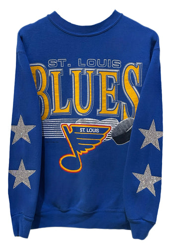 Reworked vintage St.Louis Blues NHL sweatshirt 