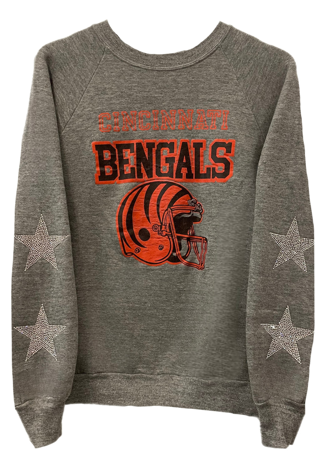 Cincinnati Bengals, NFL Rare Find One of a KIND Vintage Sweatshirt w –  ShopCrystalRags