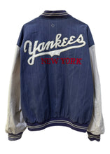 Load image into Gallery viewer, NY Yankees, Baseball One of a KIND Vintage Starter Jacket With Crystal Star Design
