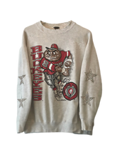 Load image into Gallery viewer, Ohio State University, Buckeyes One of a KIND Vintage Sweatshirt with Crystal Star Design
