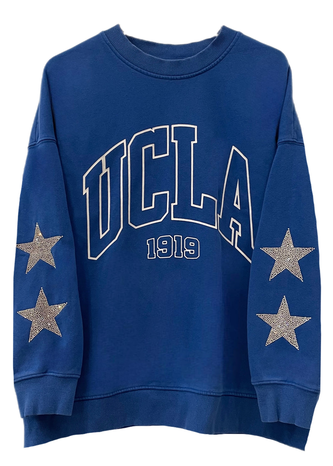 University of California Los Angeles, One of a KIND Vintage Bruins UCLA with Crystals Star Design