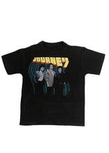 Load image into Gallery viewer, Journey, One of a KIND “Rare Find” Vintage Rock Band Tee with Overall Black Crystal Design
