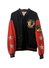 Load image into Gallery viewer, Chicago Blackhawks, Hockey One of a KIND Vintage Jacket with Crystal Star Design
