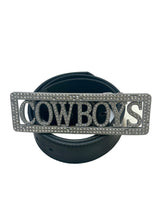 Load image into Gallery viewer, Dallas Cowboys, Football Vintage Belt Buckle with New Soft Leather Strap
