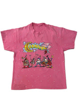 Load image into Gallery viewer, Jimmy Buffet, Rock Band “Rare Find” One of a KIND Vintage Tee with Overall Crystal Design
