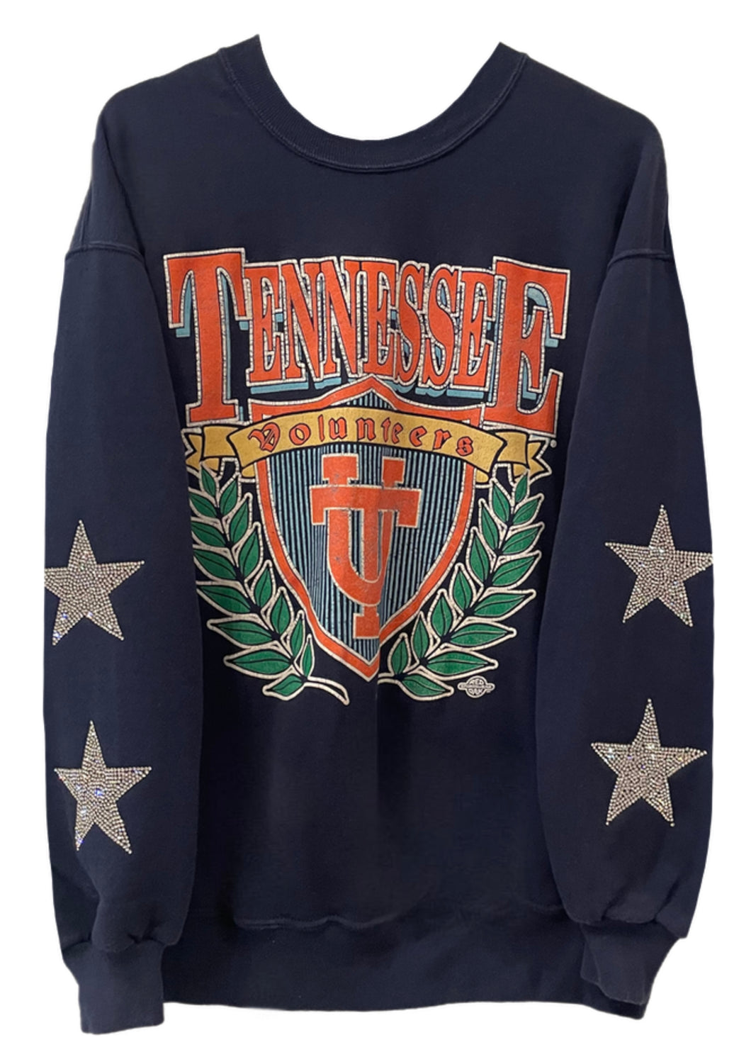 University of Tennessee, ”Rare Find” One of a KIND Vintage Sweatshirt with Crystal Star Design