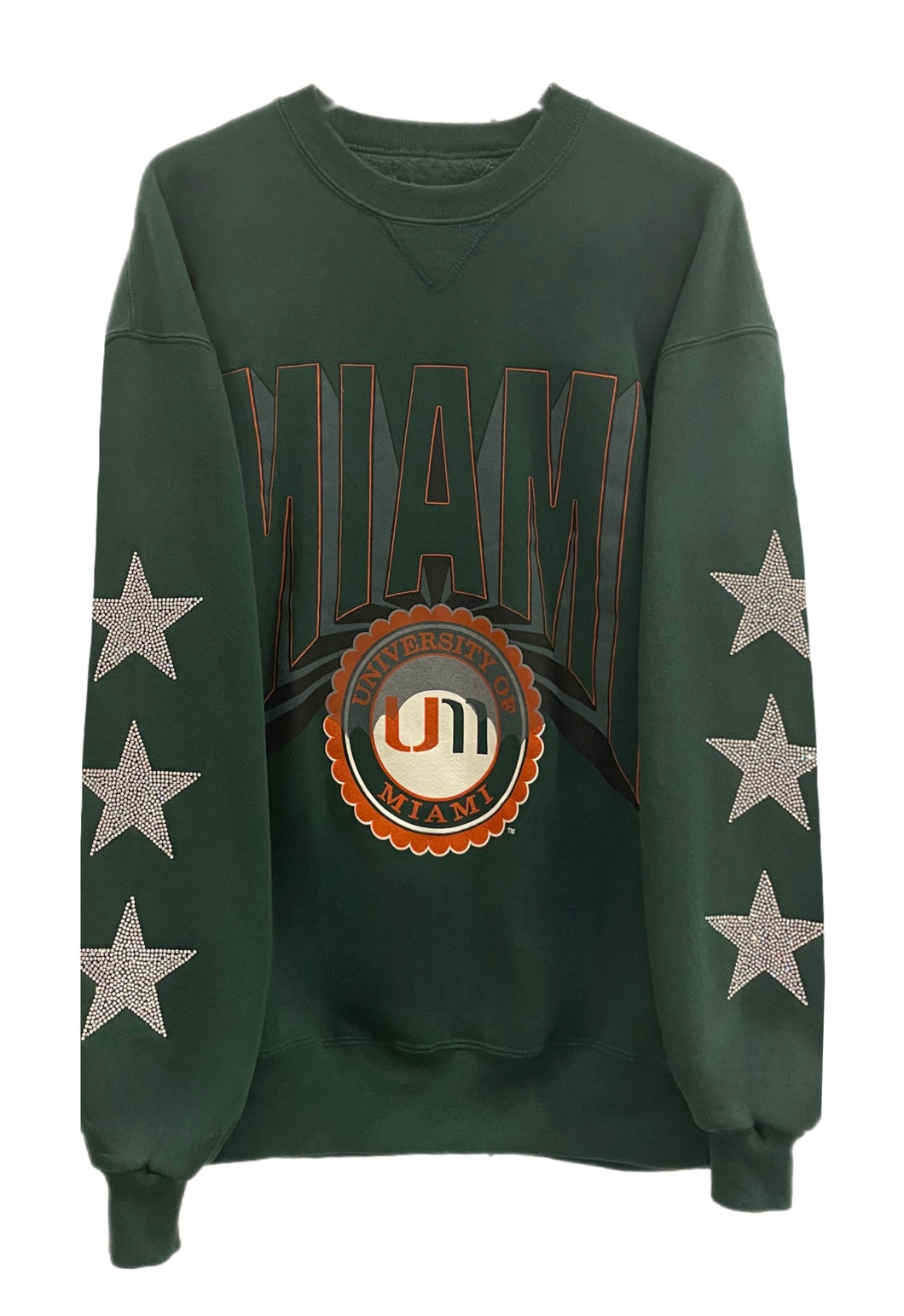 Vintage Miami Hurricanes Champion Sweatshirt Size L 