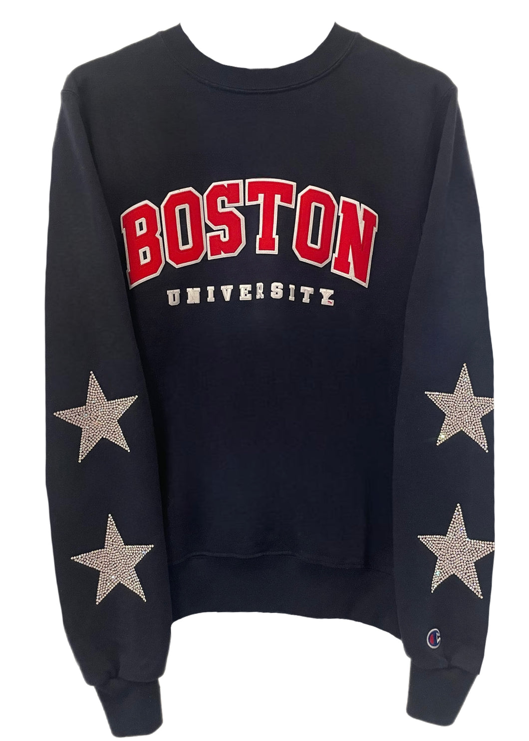 Boston University, BU One of a KIND Vintage  with Crystal Star Design