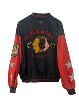 Load image into Gallery viewer, Chicago Blackhawks, Hockey One of a KIND Vintage Jacket with Crystal Star Design
