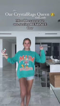 Load and play video in Gallery viewer, University of Miami, One of a KIND Vintage Miami Hurricanes Sweatshirt with Three Crystal Star Design
