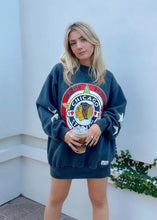 Load image into Gallery viewer, Chicago Blackhawks, NHL One of a KIND “Rare Find 1991” Vintage Sweatshirt with Crystal Star Design
