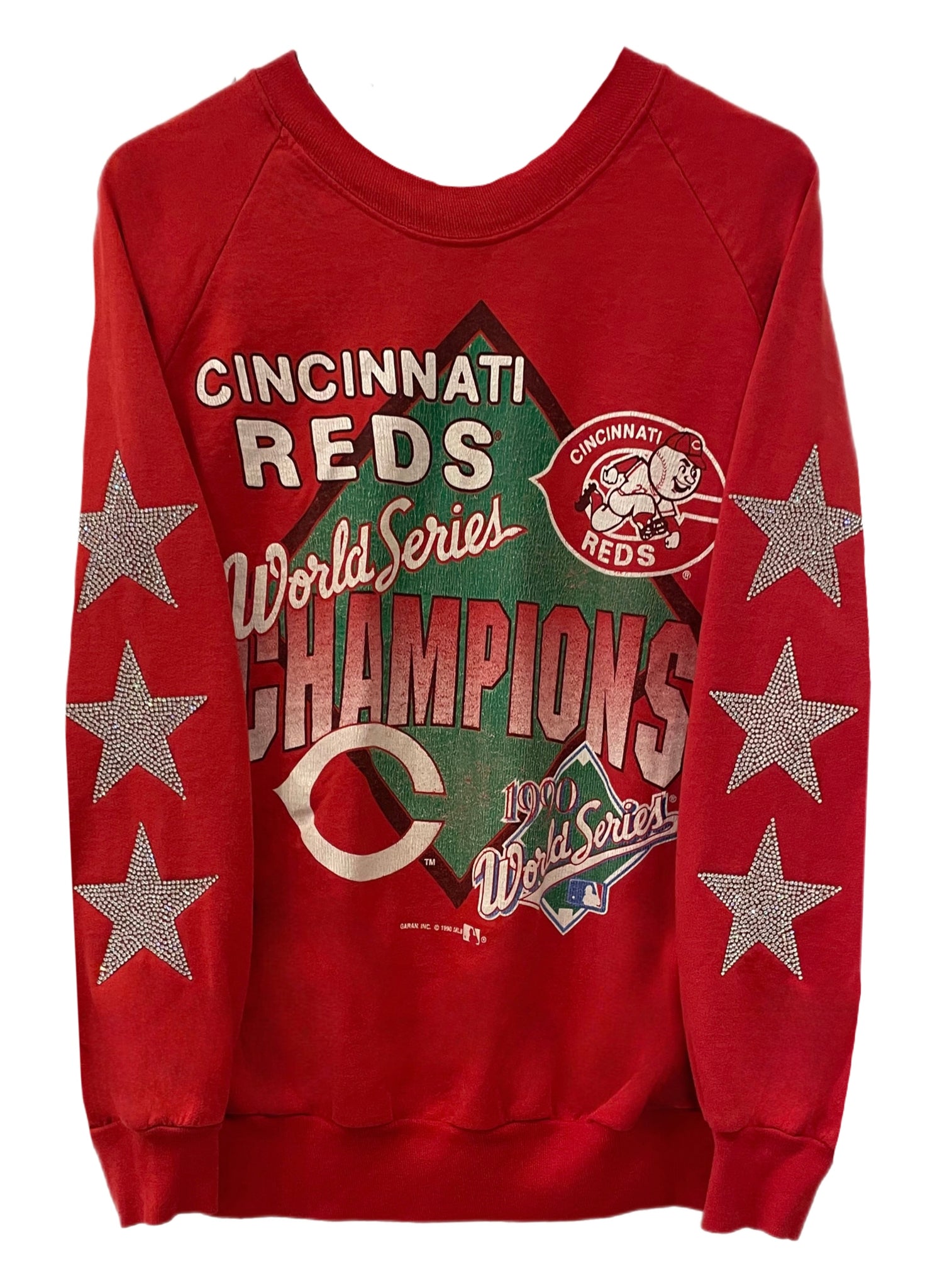 Vintage Cincinnati Reds World Series Champs Sweatshirt (1990)