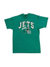 Load image into Gallery viewer, NY Jets, NFL One of a KIND Vintage Shirt with Overall Crystal  Design
