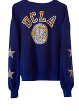 Load image into Gallery viewer, University of California Los Angeles, One of a KIND Vintage Bruins UCLA with Crystals Star Design, Custom Name
