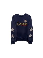 Load image into Gallery viewer, Florida Panthers, NHL One of a KIND Vintage Sweatshirt with Crystal Star Design
