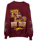 Load image into Gallery viewer, Boston College, BC One of a KIND “Rare Find” Vintage Sweatshirt with Crystal Star Design
